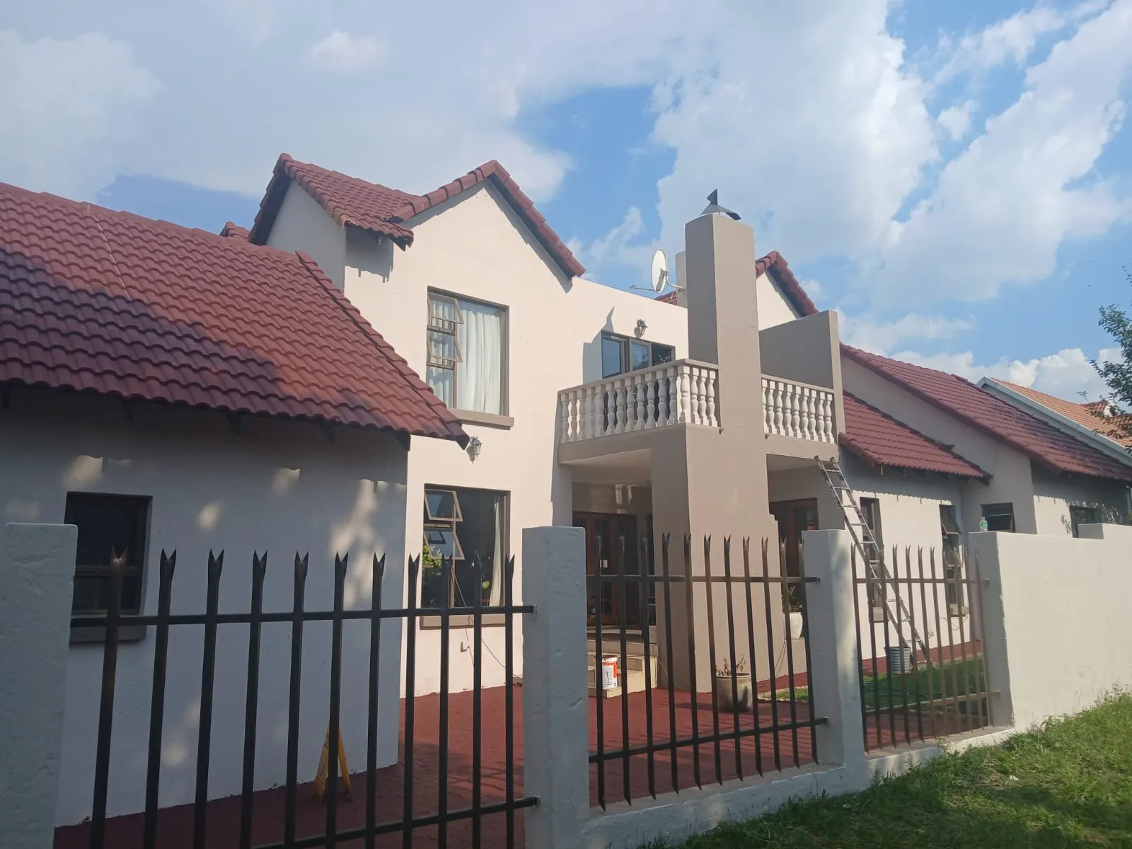 Painted house exterior